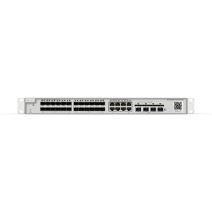 Switch non-PoE RG-NBS5200-24SFP/8GT4XS, de niveau 2+ avec 24 ports SFP, 8 ports gigabits et 4 uplinks SFP+