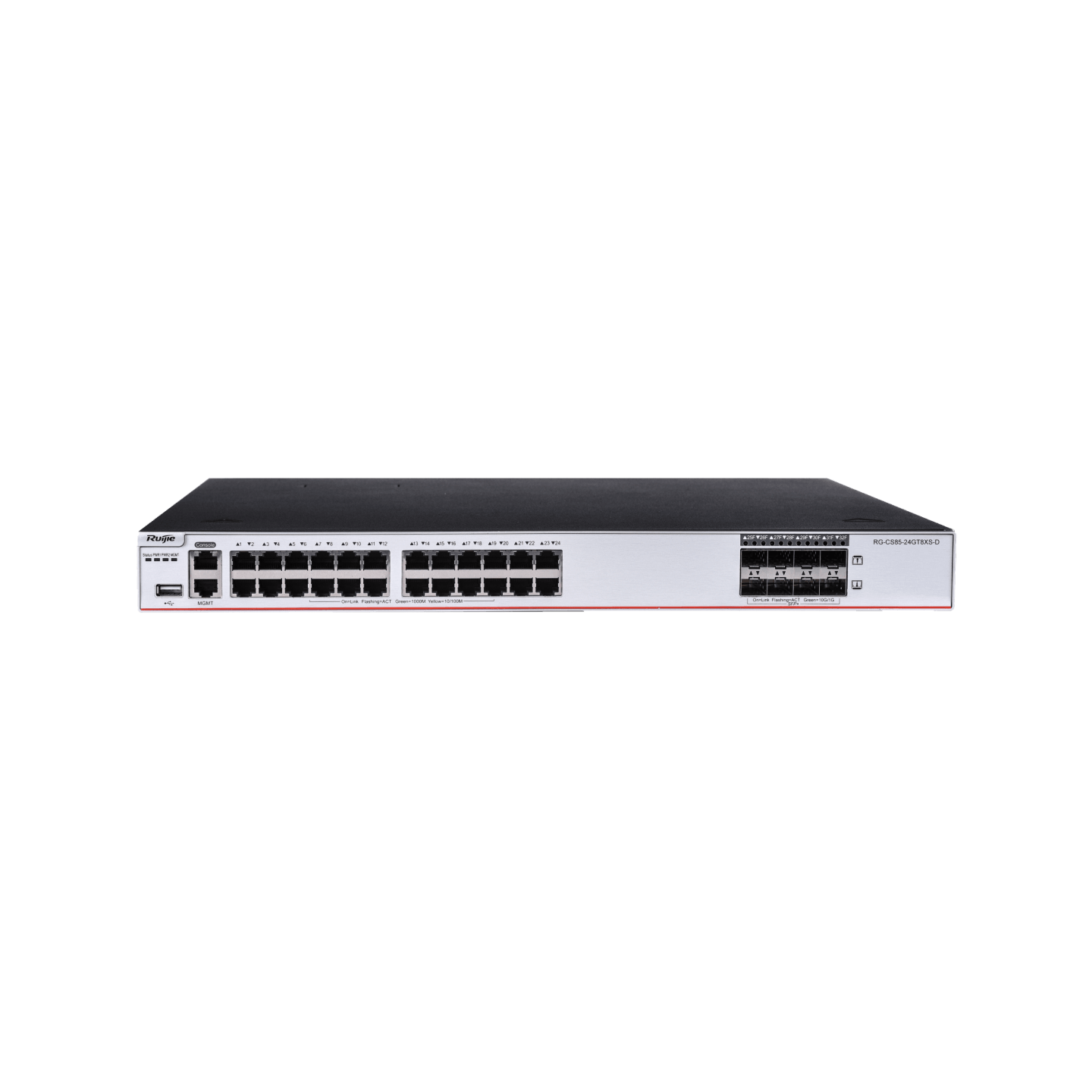 RG-CS85-24GT8XS-D 24-Port GE Electrical Layer 3 Enterprise-Class Core or Aggregation Switch,8 × 10G Uplink Ports