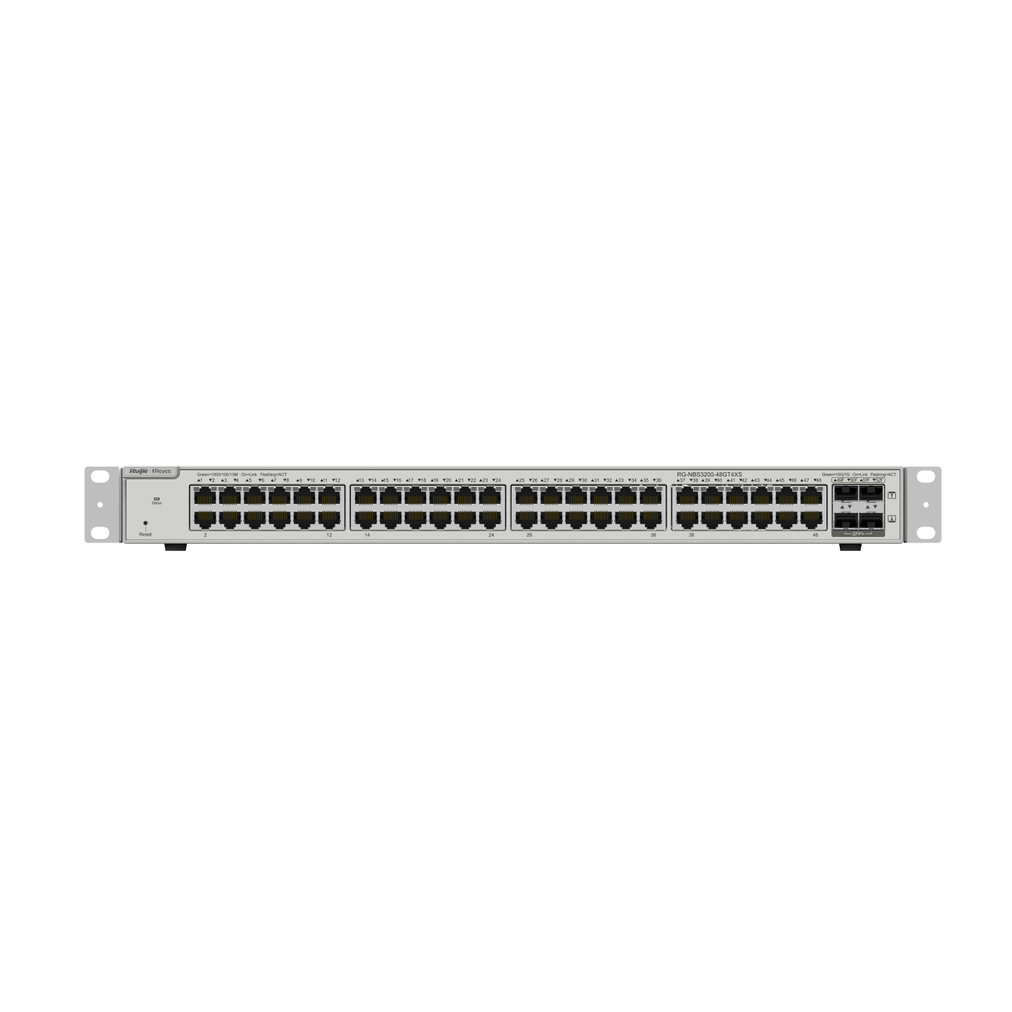 RG-NBS3200-48GT4XS, 48-port Gigabit Layer 2 verwalteter Switch, 4 * 10G Uplinks