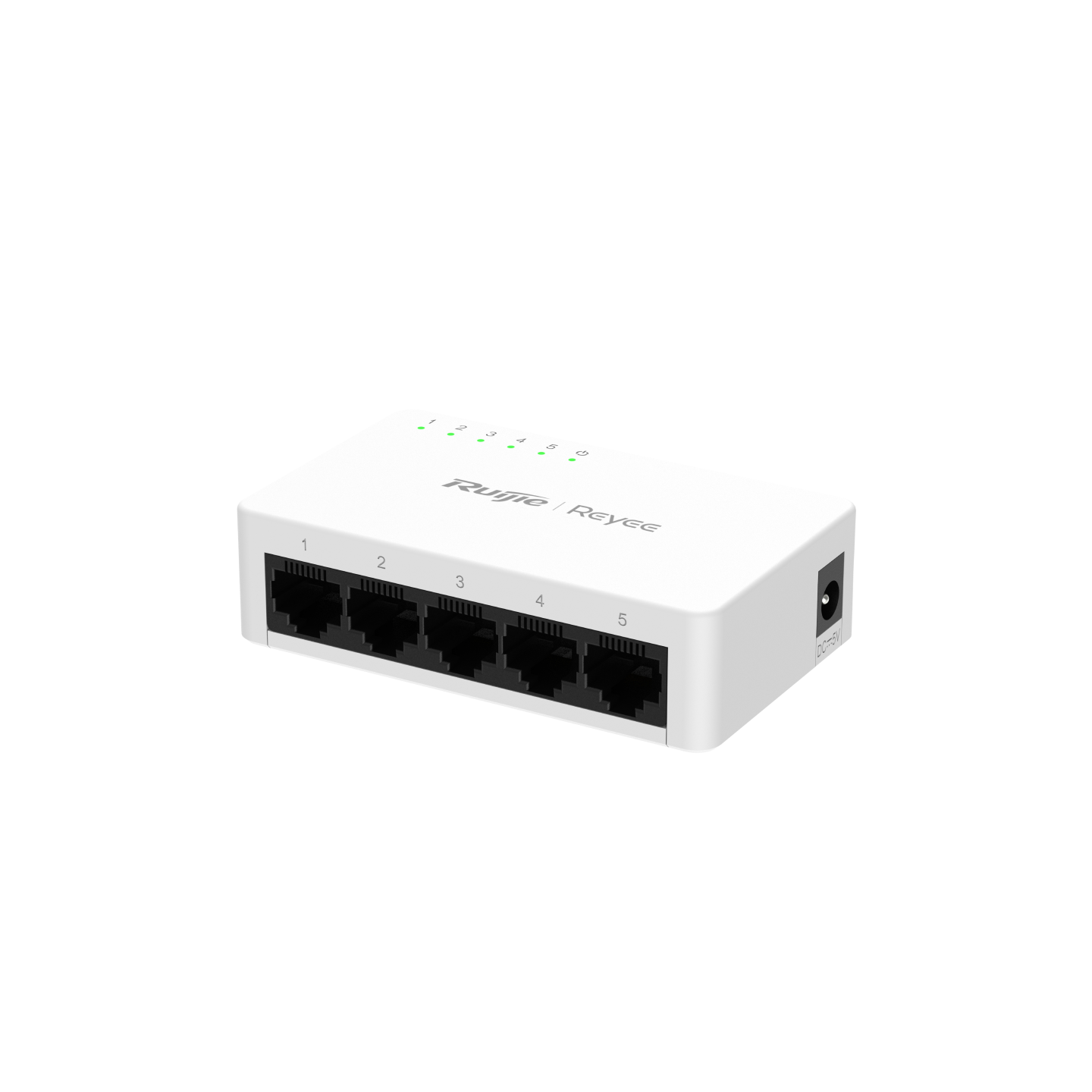 RG-ES05F, 5-Port 10/100 Mbps Unmanaged Non-PoE Switch- Ruijie Reyee ...