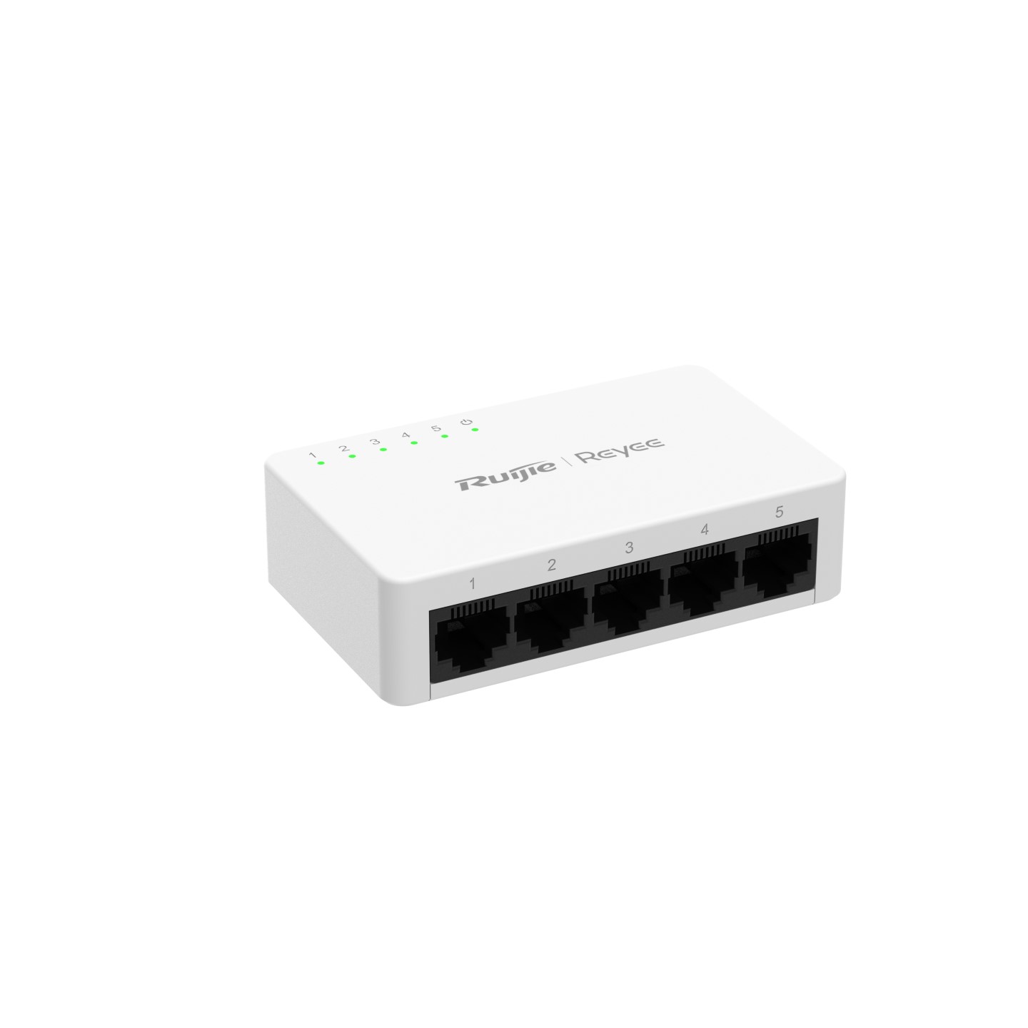 RG-ES05G-L, 5-Port 10/100/1000 Mbps Unmanaged Non-PoE Switch - Ruijie Reyee
