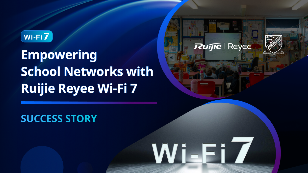 Empowering Schools in the UK with Ruijie Reyee Wi-Fi 7