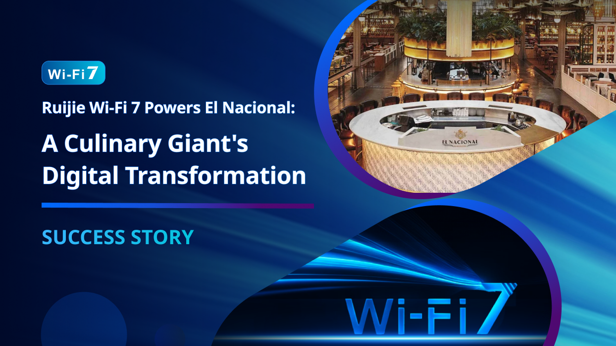 Ruijie Wi-Fi 7 Powers Top Restaurant in Spain