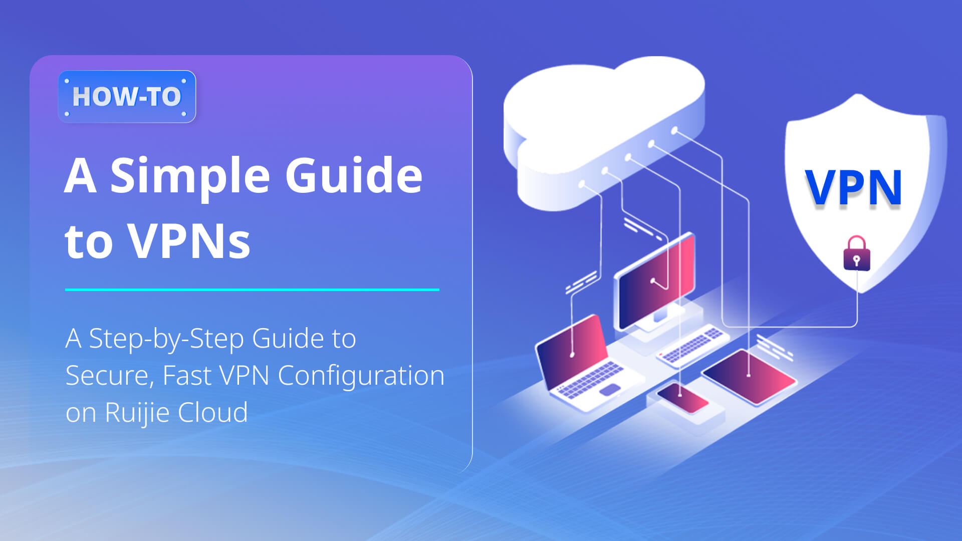 A Simple Guide to VPNs and How to Set Them Up on Ruijie Cloud