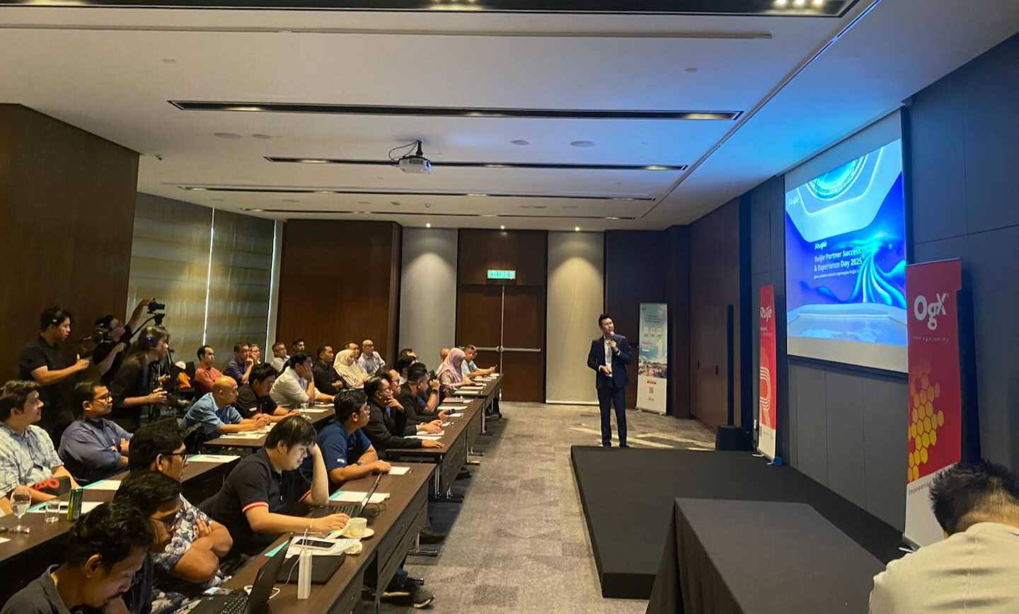 Steven Ong, CTO of Ruijie EBG Global