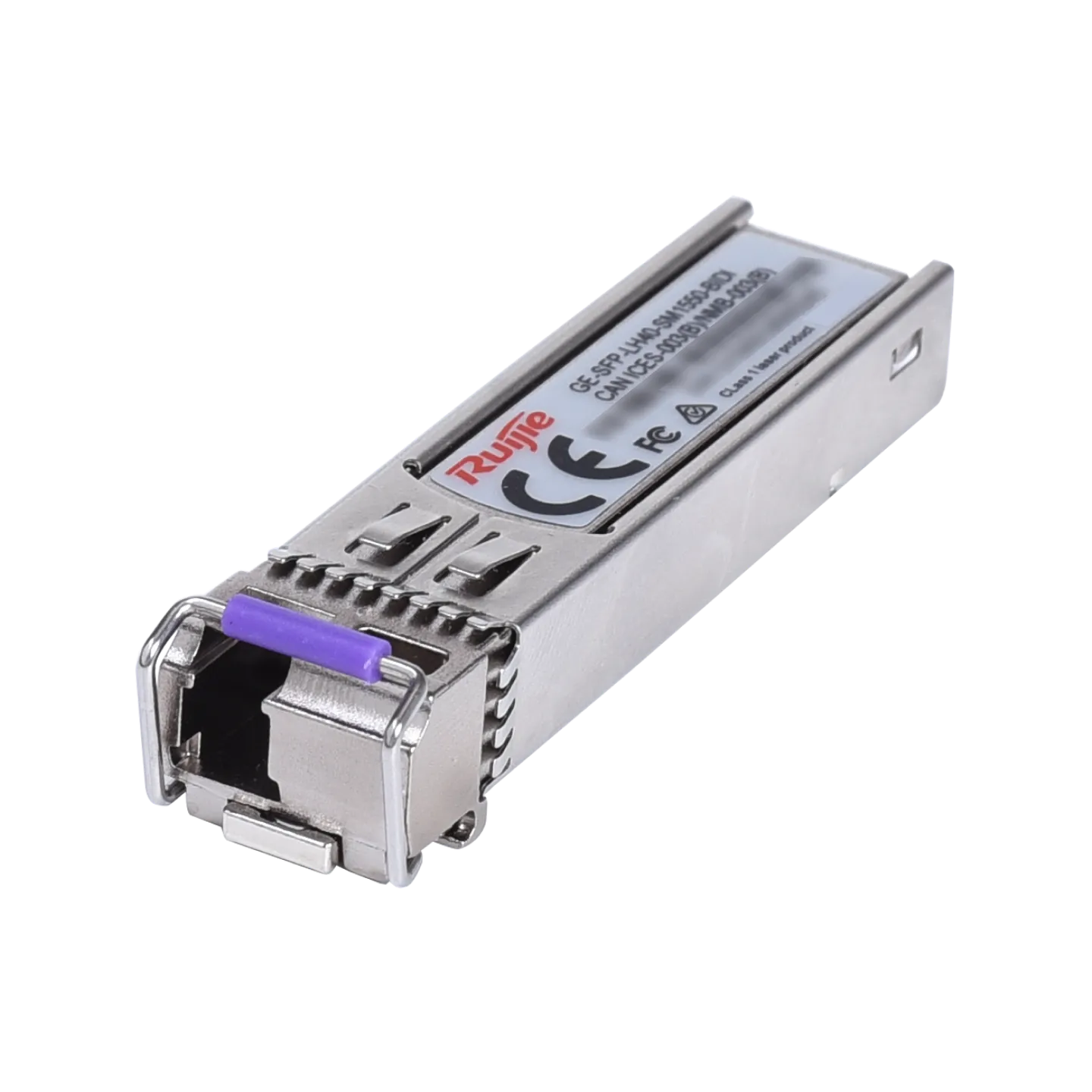 GE-SFP-LH40-SM1550-BIDI 1000BASE-LX SFP 1550nm-TX/1310nm-RX 40-km DDM Simplex LC SMF Transceiver Module