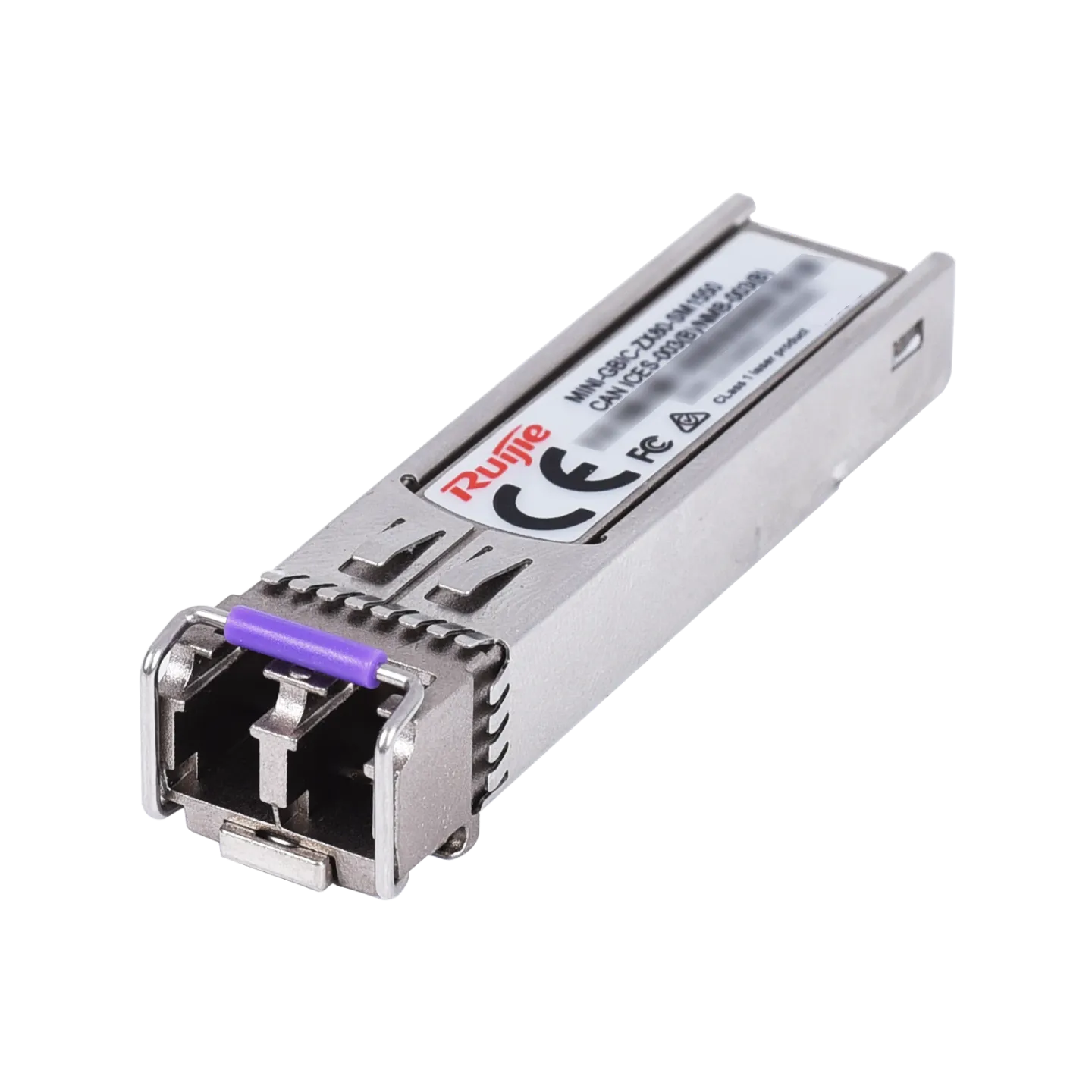 MINI-GBIC-ZX80-SM1550 1000BASE-SX SFP 1550-nm 80-km DDM Duplex LC SMF Optical Transceiver Module