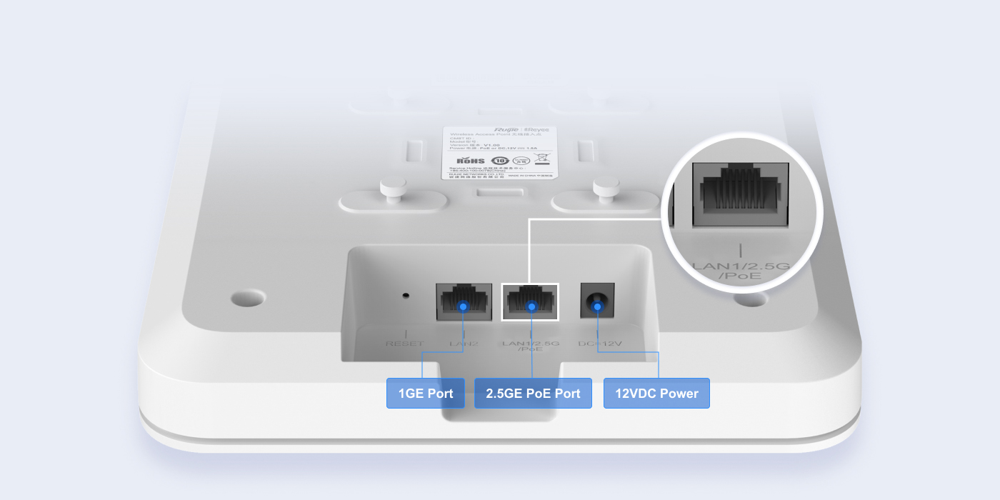 Antena Wi-Fi 6 para Exteriores – Ruijie Reyee RG-RAP6260(G